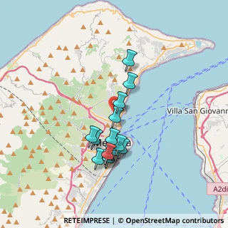Mappa Via Torrente San Licandro, 98168 Messina ME, Italia (3.47313)