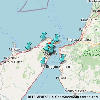 Mappa Via Torrente San Licandro, 98168 Messina ME, Italia (7.32727)