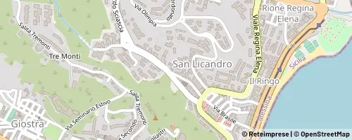 Mappa Messina