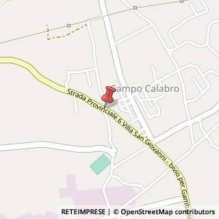 Mappa Via Risorgimento, 236, 89052 Campo Calabro, Reggio di Calabria (Calabria)