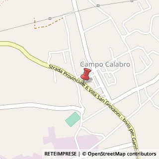 Mappa Via Risorgimento, 112, 89052 Campo Calabro, Reggio di Calabria (Calabria)