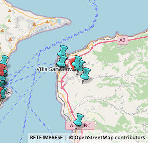 Mappa 89052 Campo Calabro RC, Italia (6.47167)