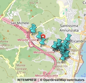 Mappa Cooperative Edilizie, 98121 Messina ME, Italia (0.9455)