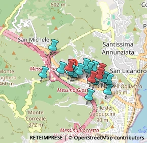 Mappa Cooperative Edilizie, 98121 Messina ME, Italia (0.638)