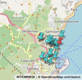 Mappa Cooperative Edilizie, 98121 Messina ME, Italia (1.61588)