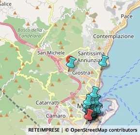 Mappa Cooperative Edilizie, 98121 Messina ME, Italia (3.067)