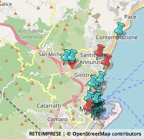 Mappa Cooperative Edilizie, 98121 Messina ME, Italia (2.3935)