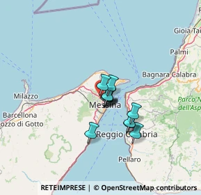 Mappa Via Canope, 98152 Messina ME, Italia (8.59583)