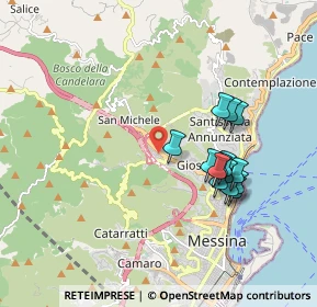 Mappa Via Canope, 98152 Messina ME, Italia (1.89)