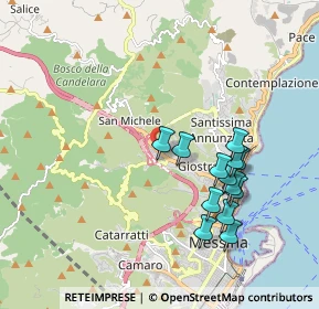 Mappa Via Canope, 98152 Messina ME, Italia (2.03385)