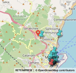 Mappa Via Canope, 98152 Messina ME, Italia (3.2175)