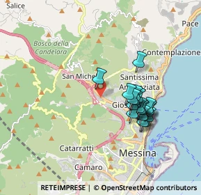 Mappa Via Canope, 98152 Messina ME, Italia (1.76316)