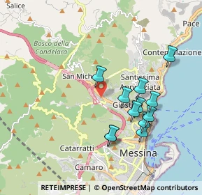 Mappa Via Canope, 98152 Messina ME, Italia (1.93583)