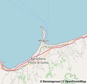 Mappa 98057 Milazzo ME, Italia (5.79)