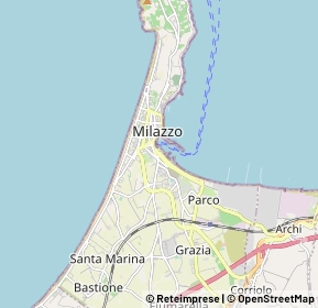 Mappa 98057 San Filippo Del Mela ME, Italia (1.713)