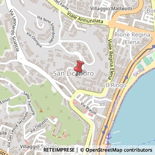 Mappa Via Olimpia, 4, 98168 Messina, Messina (Sicilia)