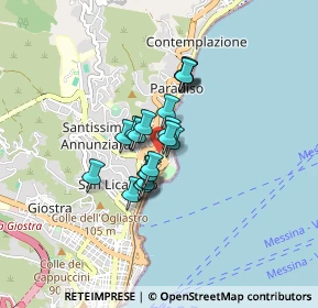 Mappa Via 153 D, 98121 Messina ME, Italia (0.5695)