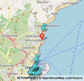 Mappa Via 153 D, 98121 Messina ME, Italia (3.62188)