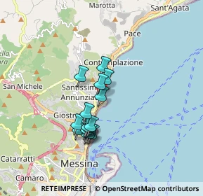 Mappa Via 153 D, 98121 Messina ME, Italia (1.48533)