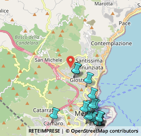 Mappa Salita Tre Monti, 98152 Messina ME, Italia (3.241)