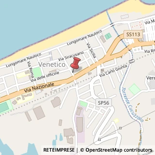 Mappa Via Paolo Sindoni, 12, 98040 Venetico, Messina (Sicilia)