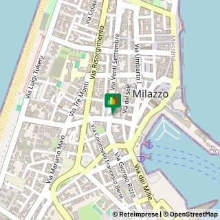 Mappa Piazza Generale G. Nastasi, 7, 98057 Milazzo, Messina (Sicilia)