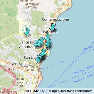 Mappa Contrada Case Basse Rada Paradiso, 98168 Messina ME, Italia (0.611)