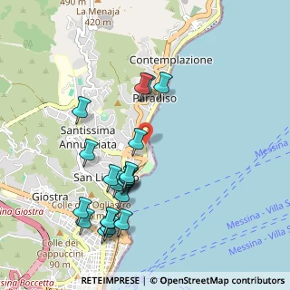 Mappa Contrada Case Basse Rada Paradiso, 98168 Messina ME, Italia (1.172)