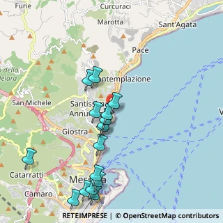 Mappa Contrada Case Basse Rada Paradiso, 98168 Messina ME, Italia (2.385)