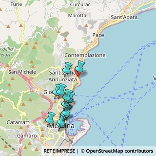 Mappa Contrada Case Basse Rada Paradiso, 98168 Messina ME, Italia (2.22)