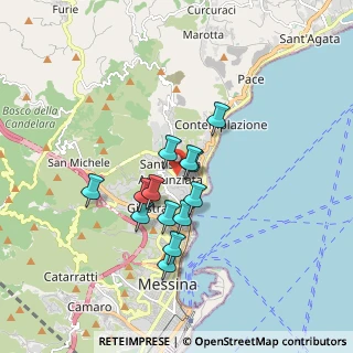 Mappa Viale Annunziata, 98168 Messina ME, Italia (1.48077)