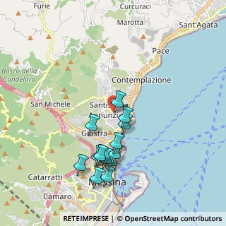 Mappa Viale Annunziata, 98168 Messina ME, Italia (2.085)