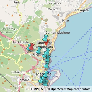 Mappa Viale Annunziata, 98168 Messina ME, Italia (2.53154)