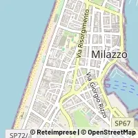 Karte Milazzo