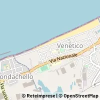 Karte Venetico