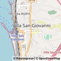 Map Villa San Giovanni