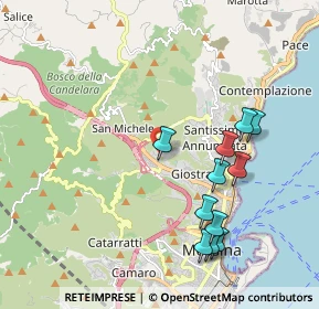 Mappa Via S. Jachiddu, 98152 Messina ME, Italia (2.30273)