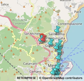 Mappa Via S. Jachiddu, 98152 Messina ME, Italia (2.42769)