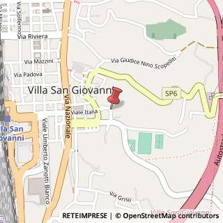 Mappa Via Cilea trav. Priv. 15/G, 89018 Villa San Giovanni RC, Italia, 89018 Villa San Giovanni, Reggio di Calabria (Calabria)