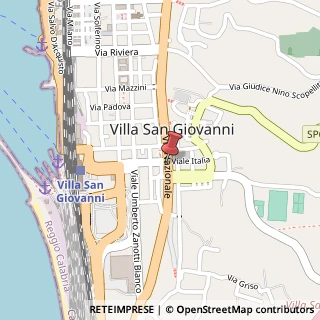 Mappa Via Nazionale, 576, 89018 Villa San Giovanni, Reggio di Calabria (Calabria)