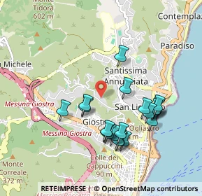 Mappa 32 Palazzina F Complesso `Città Giardino`, 98152 Messina ME, Italia (1.015)