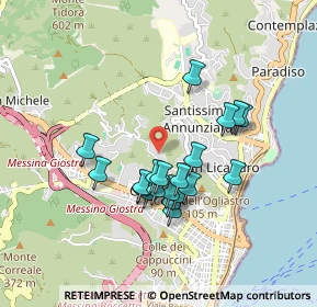 Mappa 32 Palazzina F Complesso `Città Giardino`, 98152 Messina ME, Italia (0.841)