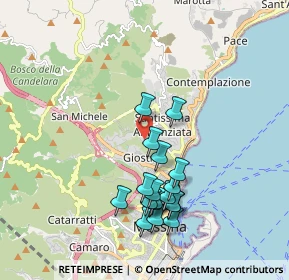Mappa 32 Palazzina F Complesso `Città Giardino`, 98152 Messina ME, Italia (2.01667)