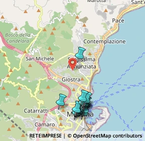 Mappa 32 Palazzina F Complesso `Città Giardino`, 98152 Messina ME, Italia (2.49063)