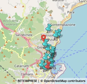 Mappa 32 Palazzina F Complesso `Città Giardino`, 98152 Messina ME, Italia (1.86)