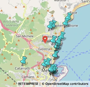 Mappa 32 Palazzina F Complesso `Città Giardino`, 98152 Messina ME, Italia (2.107)