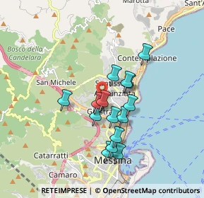 Mappa 32 Palazzina F Complesso `Città Giardino`, 98152 Messina ME, Italia (1.57267)