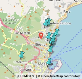 Mappa 32 Palazzina F Complesso `Città Giardino`, 98152 Messina ME, Italia (1.61273)