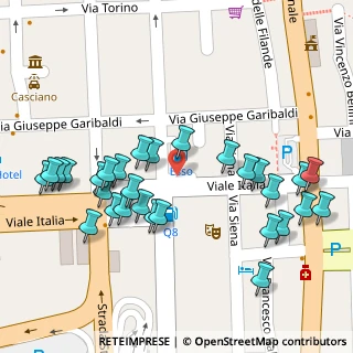 Mappa Via Siena, 89018 Villa San Giovanni RC, Italia (0.08621)