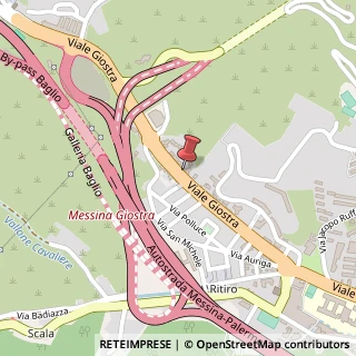 Mappa Viale Giostra, 98121 Messina, Messina (Sicilia)